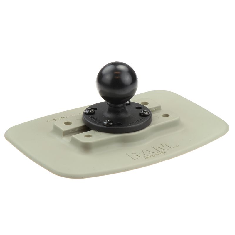 RAM Bond-A-Base™ lijm basis met bal - RAM Mounts RAP-398-GRY-202U afbeelding 1