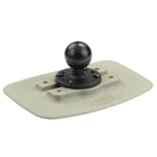 RAM Bond-A-Base™ lijm basis met bal - RAM Mounts RAP-398-GRY-202U afbeelding 1