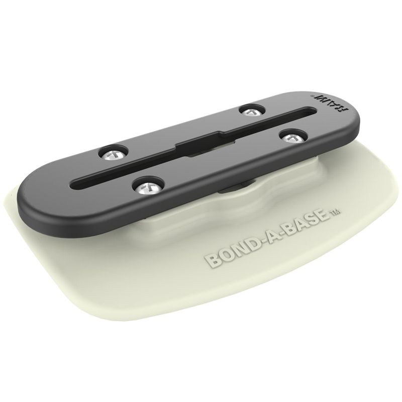 RAM Bond-A-Base™ lijm basis met RAM Tough-Track™ - RAM Mounts RAP-398-GRY-TRACK-AU afbeelding 1