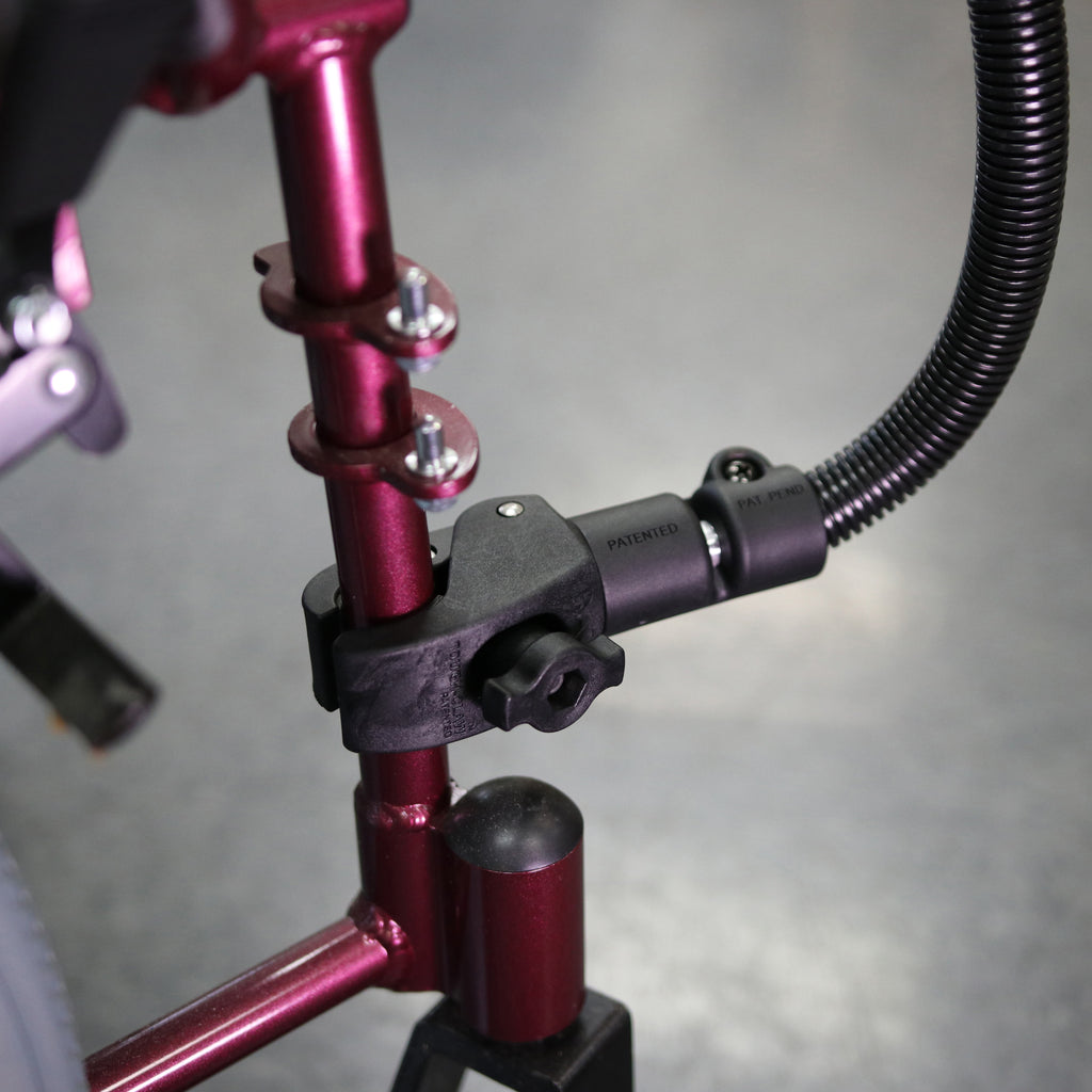 RAM Tough-Claw® met RAM Flex-Rod™ 26" Uitbreidingsarm voor rolstoelen - RAM Mounts RAP-400-18-B-201 afbeelding 2