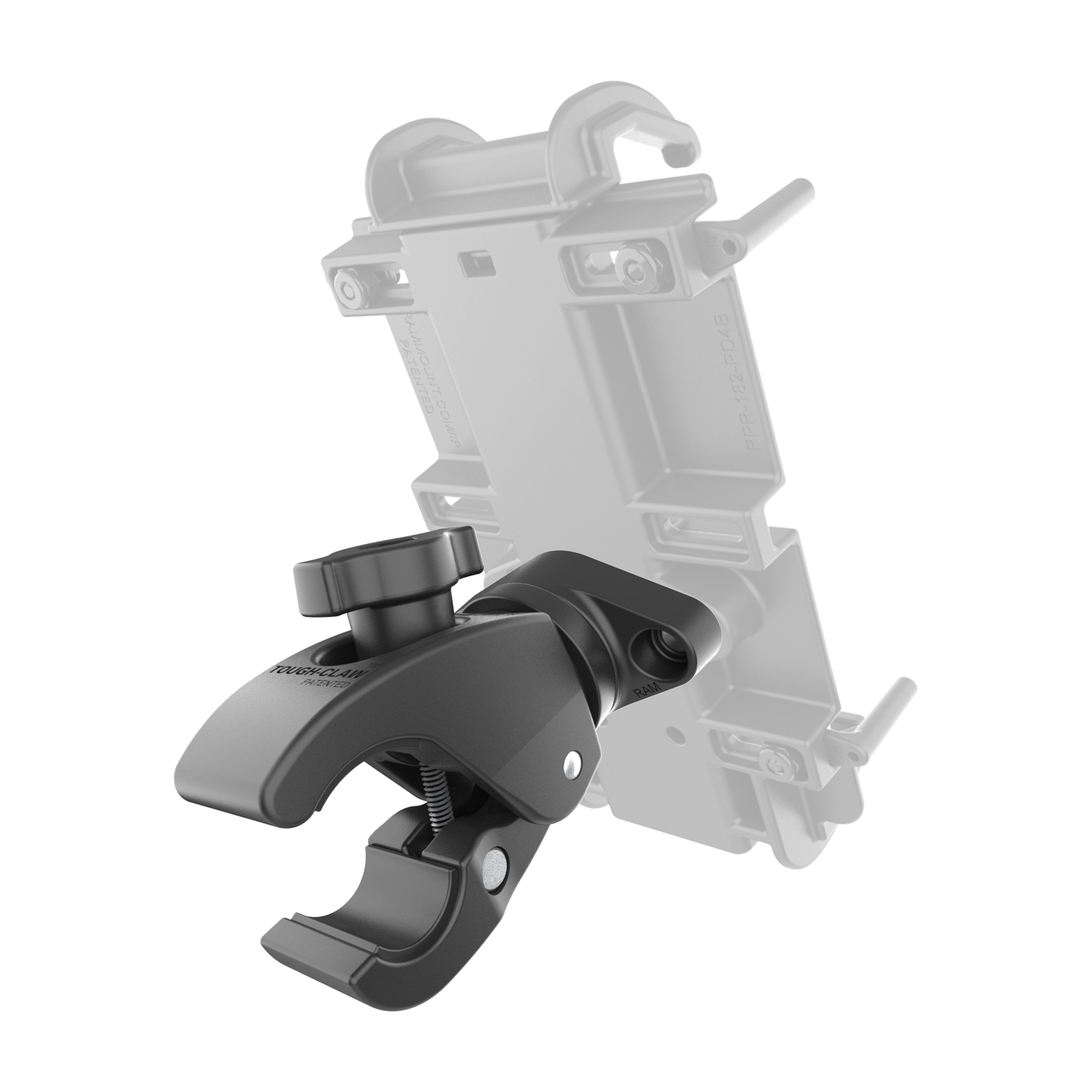 RAM Laagprofiel Tough-Claw™ Kleine Klembeugelbevestiging - RAM Mounts RAP-400-1U afbeelding 2