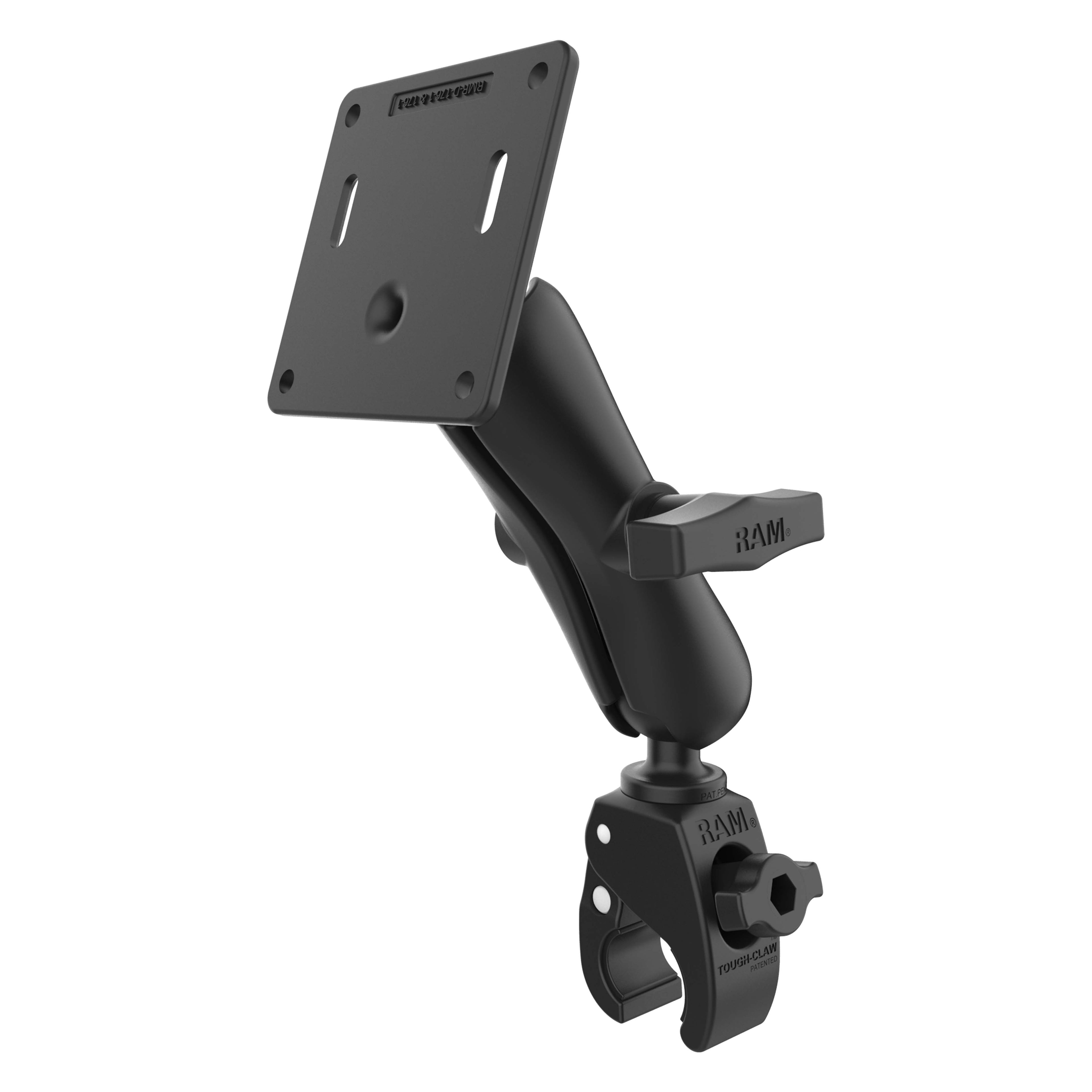 RAM tough claw kleine klemhouder met 75x75mm VESA plaat medium - RAM Mounts RAP-400-2461U