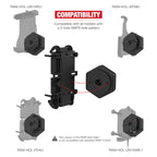 RAM Tough-Claw™ Kleine Klem Basis met Vibe-Safe™ Adapter - RAM Mounts RAP-400-462NPT afbeelding 4