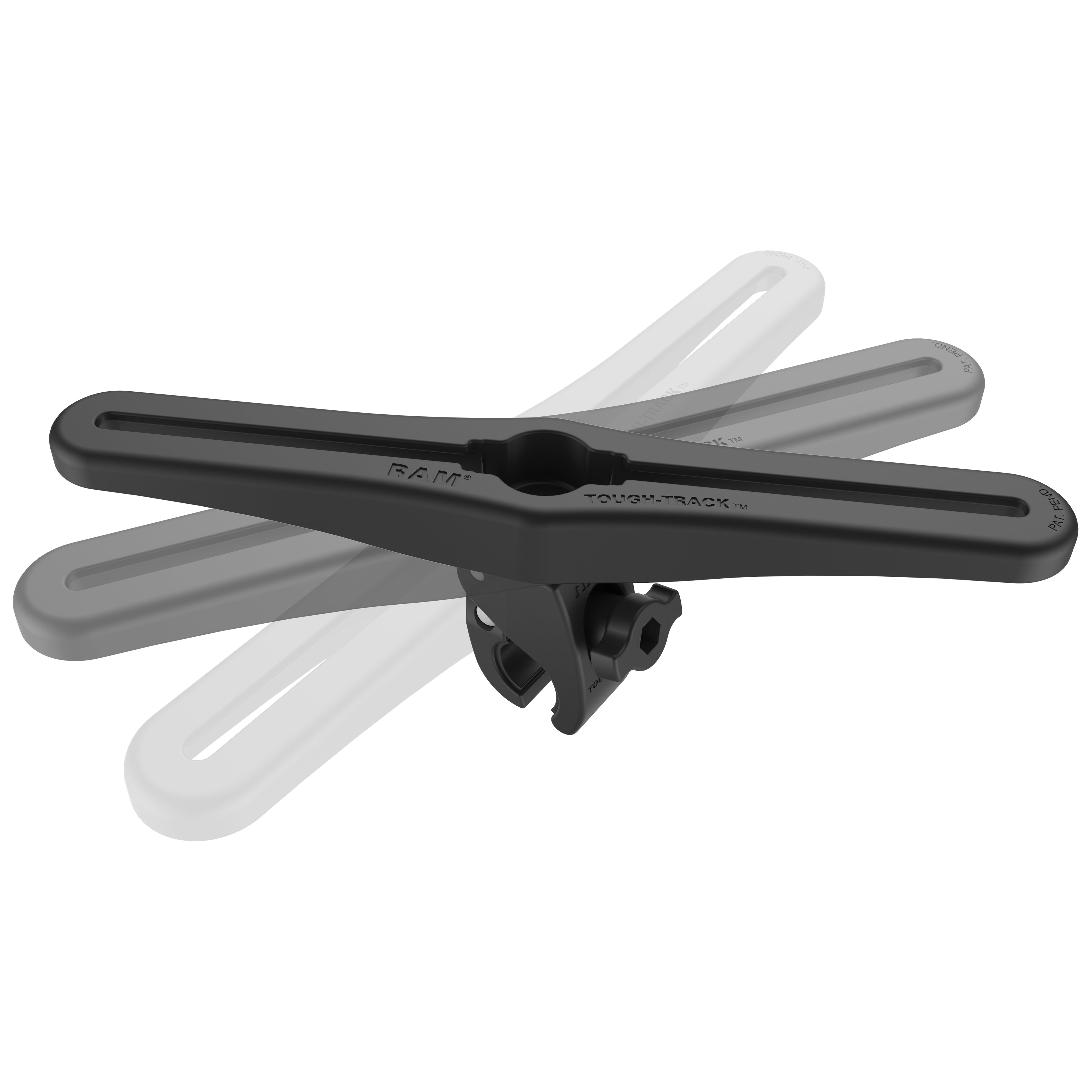 RAM Tough-Track™ met kleine RAM Tough-Claw™ - RAM Mounts RAP-400-TRACKU afbeelding 4