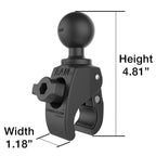 RAM Tough-Claw™ Kleine Klem Bal Basis - RAM Mounts RAP-400U afbeelding 2