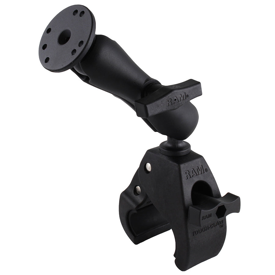 RAM tough claw grote klem dubbele balhouder met ronde plaat - RAM Mounts RAP-401-202U
