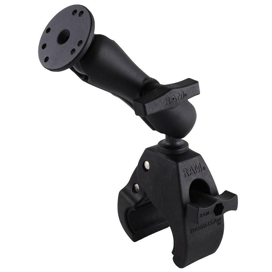 RAM Tough-Claw™ Grote Klem Dubbele Balhouder met Ronde Plaat - RAM Mounts RAP-401-202U afbeelding 1