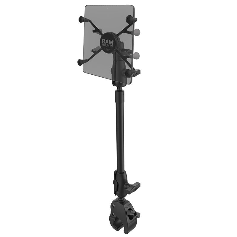 RAM X-Grip® met RAM Tough-Claw™ 9" pijpmontage voor 7"-8" tablets - RAM Mounts RAP-401-9-BC-UN8U afbeelding 1