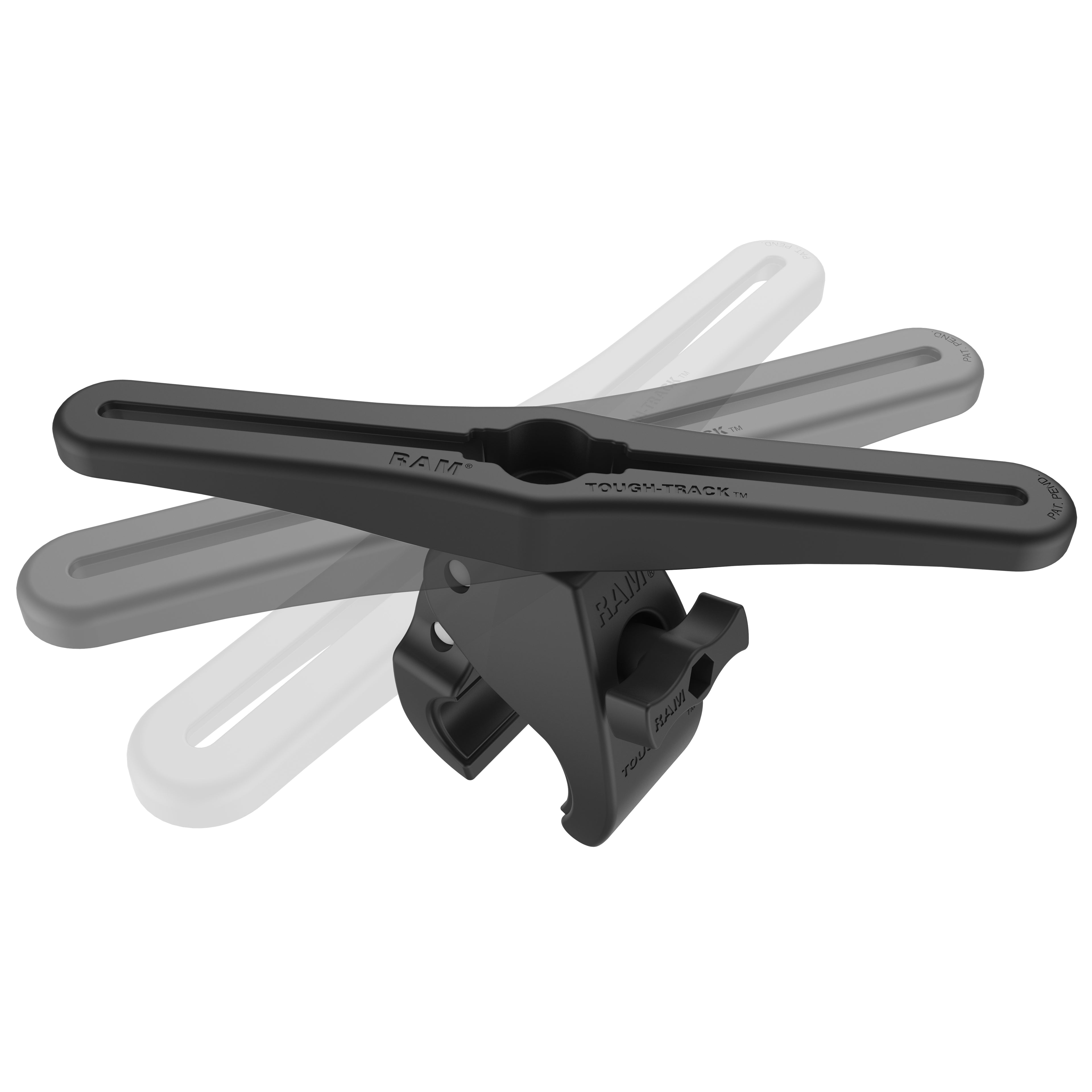 RAM Tough-Track™ met grote RAM Tough-Claw™ - RAM Mounts RAP-401-TRACKU afbeelding 4