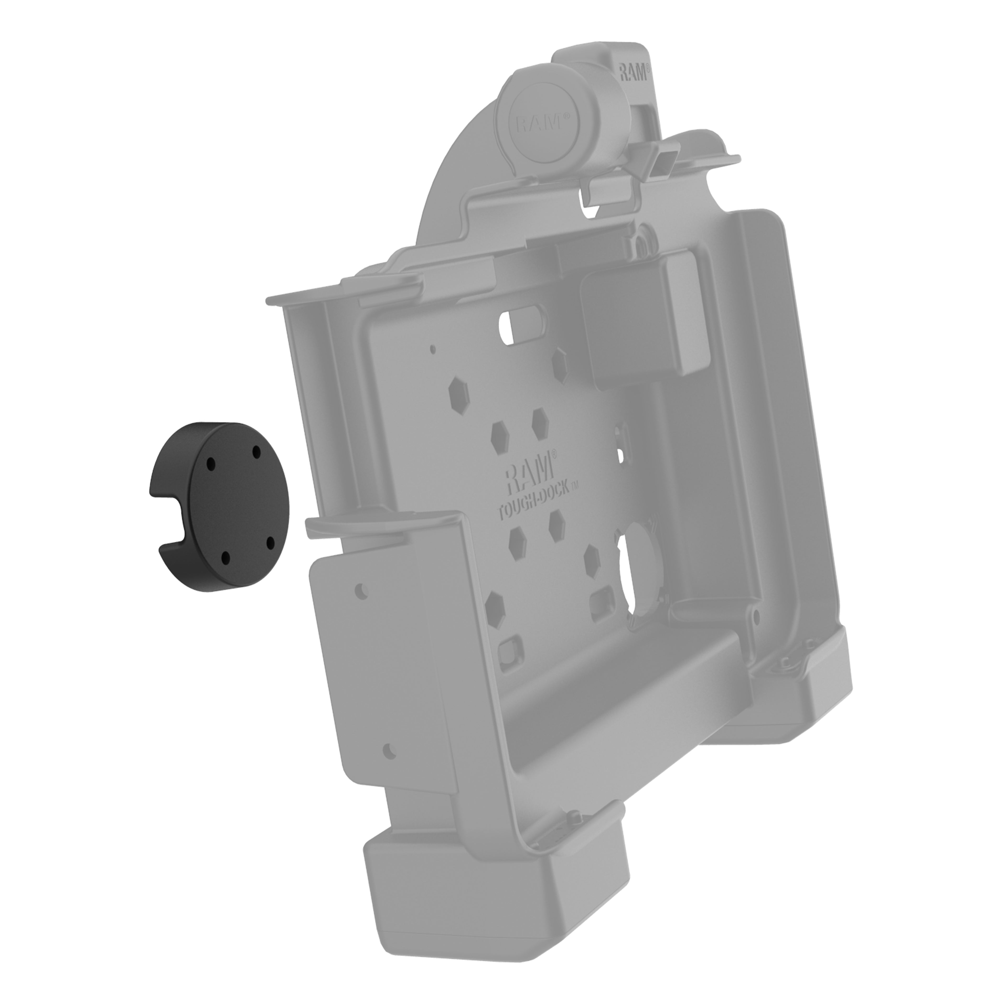 RAM Spacer Plaat Accessoire voor Flush Montage - RAM Mounts RAP-403FU afbeelding 2