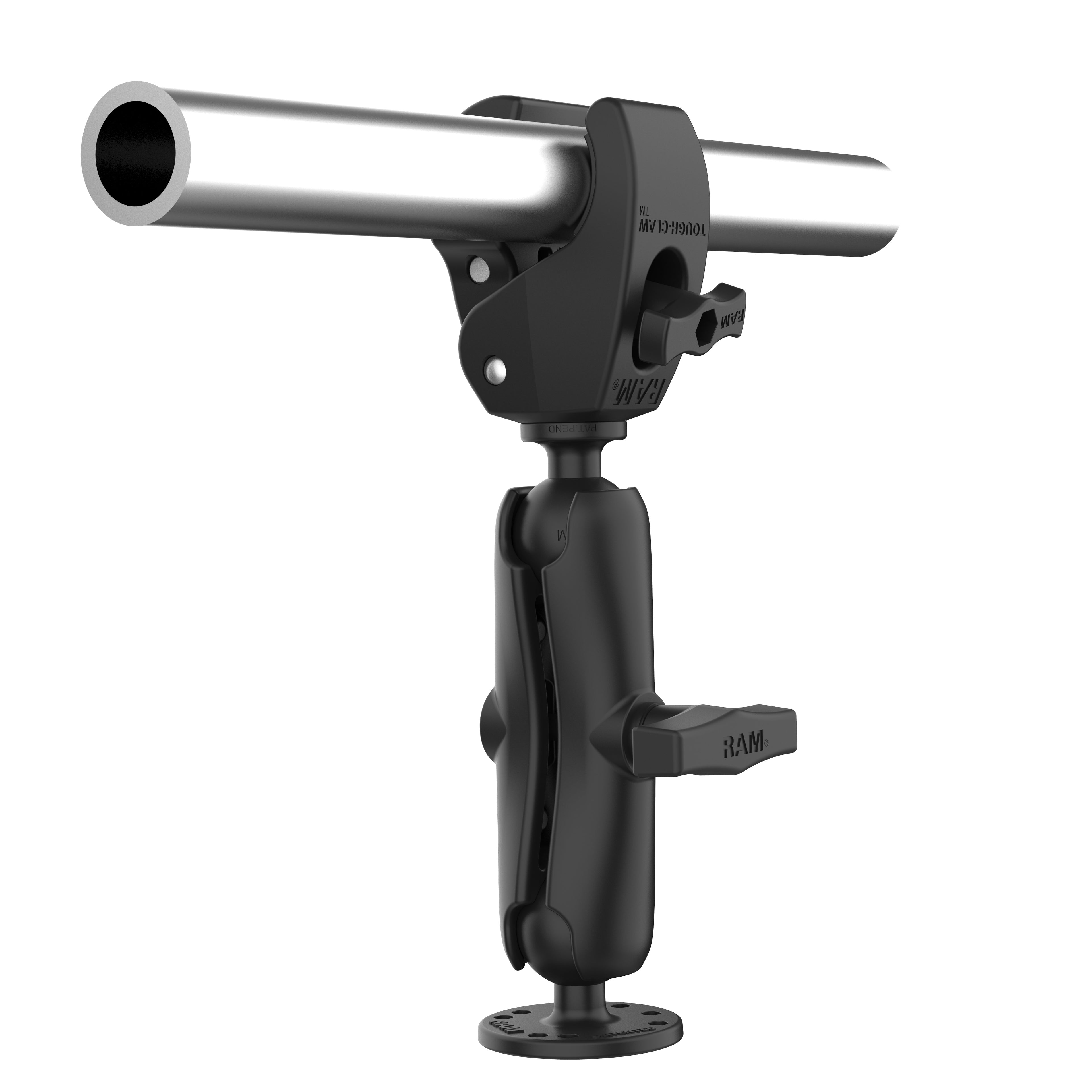RAM Trolling Motor Stabilizer - Tough-Claw™ 2,54 cm (1") - 4,06 cm (1.6") Medium Arm - RAM Mounts RAP-404-202U afbeelding 2