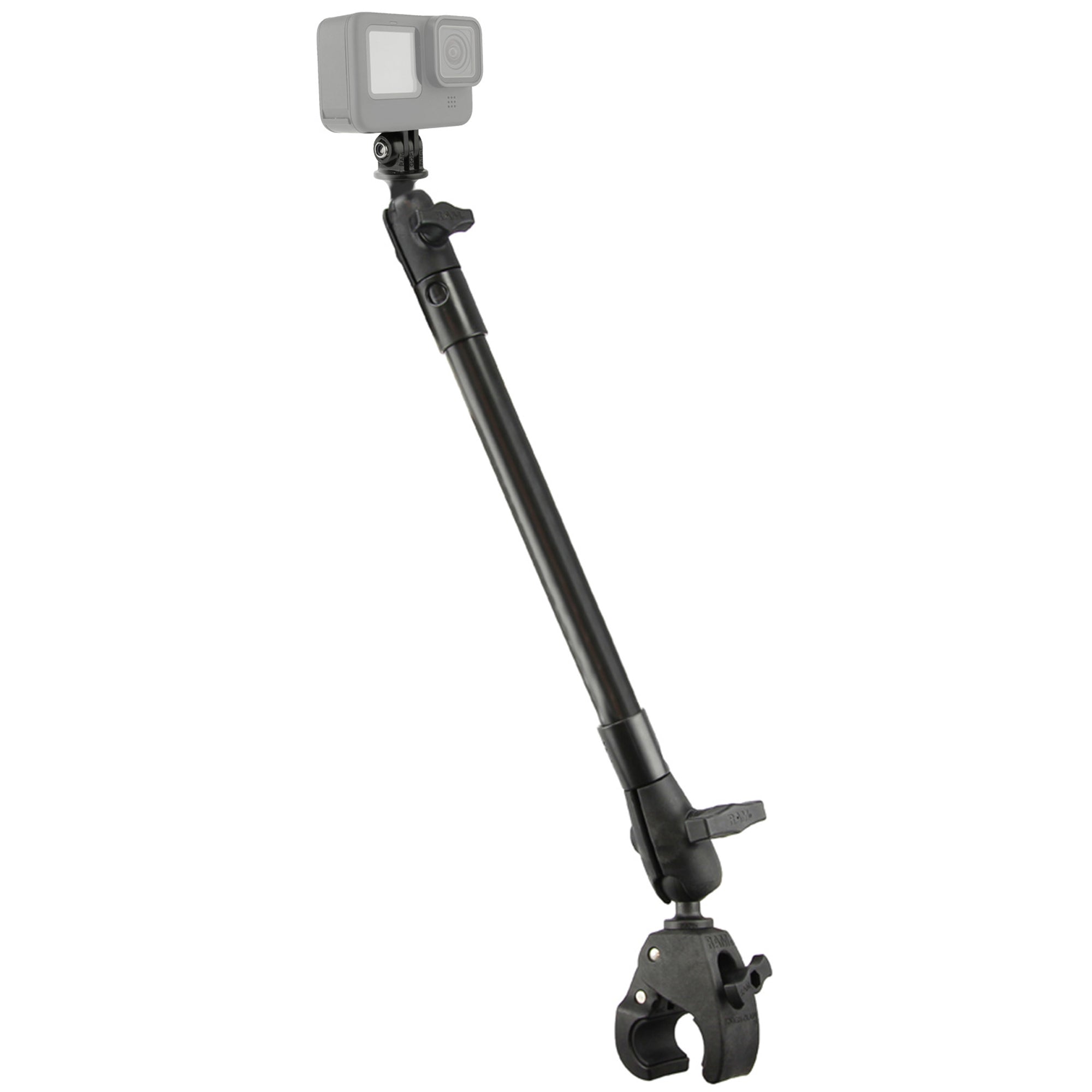 RAM tough pole 5588cm 22 actie camera montage met medium RAM tough claw - RAM Mounts RAP-404-PP12-GOP1U