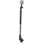 RAM tough pole camera montage met enkele paal en RAM track node basis - RAM Mounts RAP-411-18-A-GOP1-1