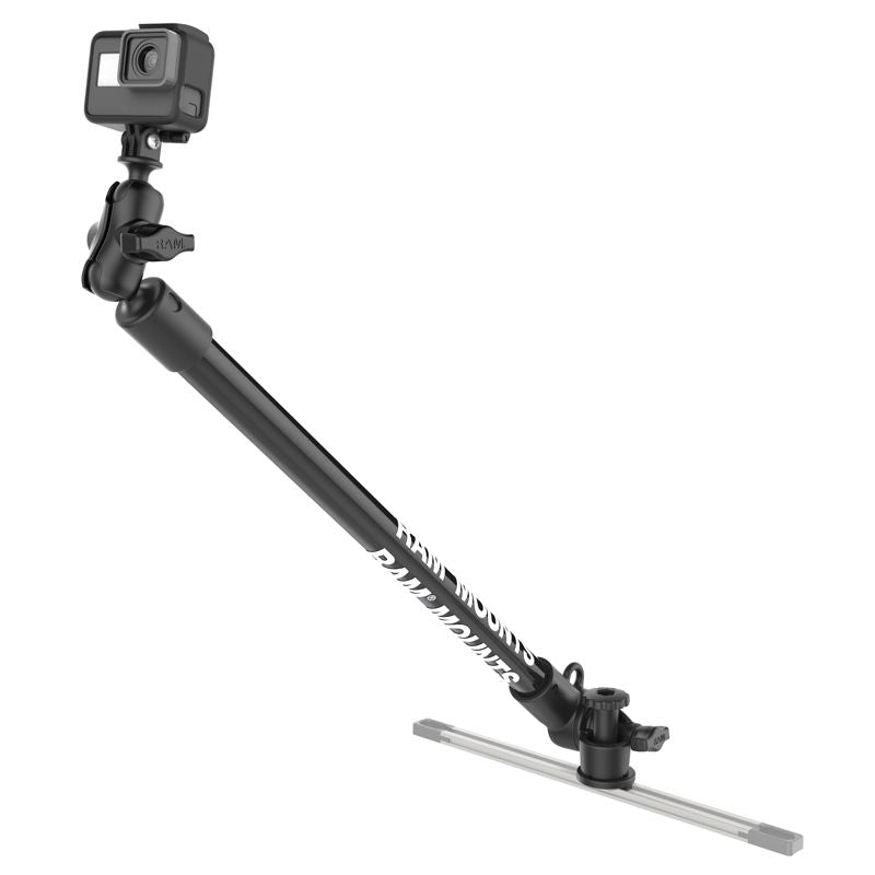 RAM Tough-Pole™ Camera Montage met enkele paal en RAM Track-Node™ Basis - RAM Mounts RAP-411-18-A-GOP1-1 afbeelding 2