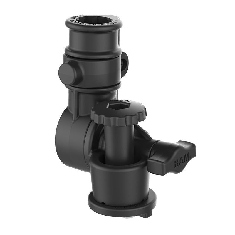 RAM track node base met RAM adapt a post - RAM Mounts RAP-411-AAPU