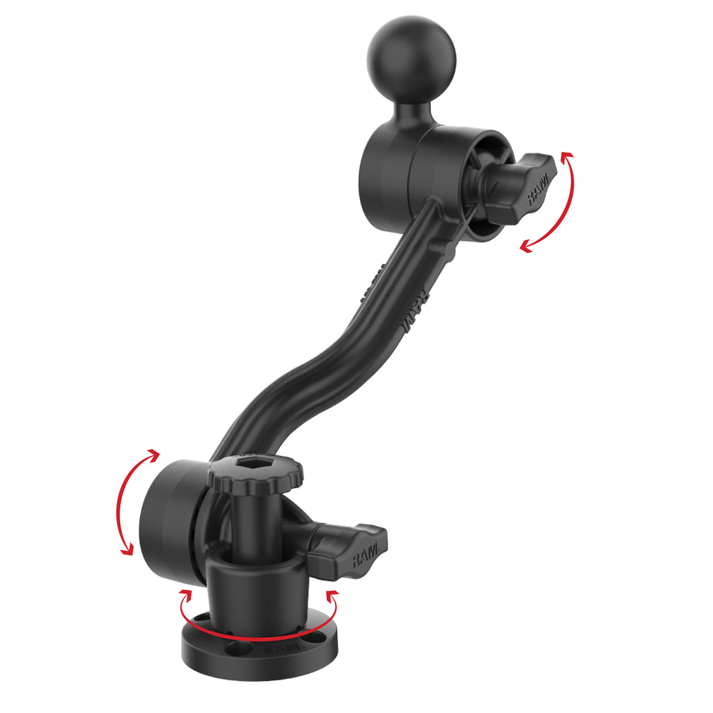 RAM Composiet Draaiarm met kogel - schroefbevestiging - RAM Mounts RAP-411D-114-PA-BGU afbeelding 3
