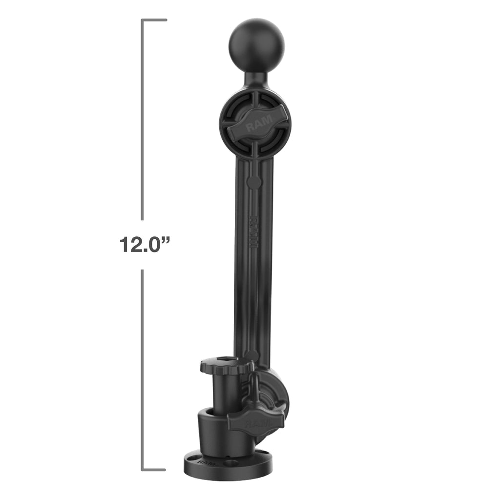 RAM Composiet Draaiarm met kogel - schroefbevestiging - RAM Mounts RAP-411D-114-PA-BGU afbeelding 4