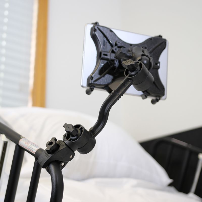 RAM Tough-Claw™ met ratchetverlengingsarm en dubbele balhouder - RAM Mounts RAP-418-400-PA-202U afbeelding 6