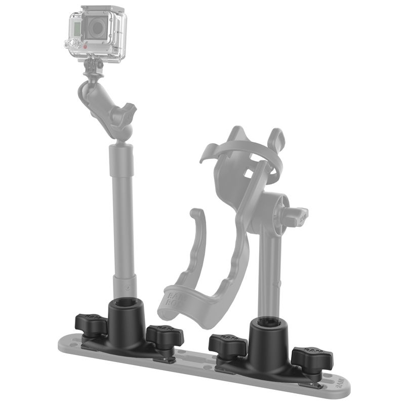RAM Dubbele T-Bout Rail Basis voor Spline Posten - RAM Mounts RAP-421 afbeelding 4