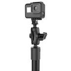 RAM Tough-Pole™ 121,92cm (48") Actie Camera Montage met Dubbele Stang & Rails Basis - RAM Mounts RAP-422-18-18-A-GOP1 afbeelding 2