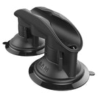 RAM tough clip paddle cradle met dubbele RAM twist lock zuignap - RAM Mounts RAP-430-224U
