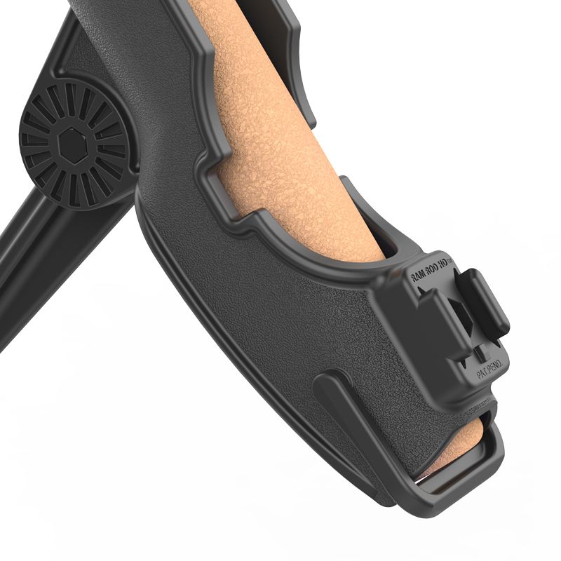 RAM ROD® HD Vishengelhouder met Schot/Vlakke Oppervlakte basis - RAM Mounts RAP-433-BMP afbeelding 3