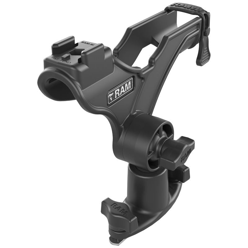 RAM ROD® JR Vishengelhouder met Dual T-Bout Rail Base - RAM Mounts RAP-434-421 afbeelding 1