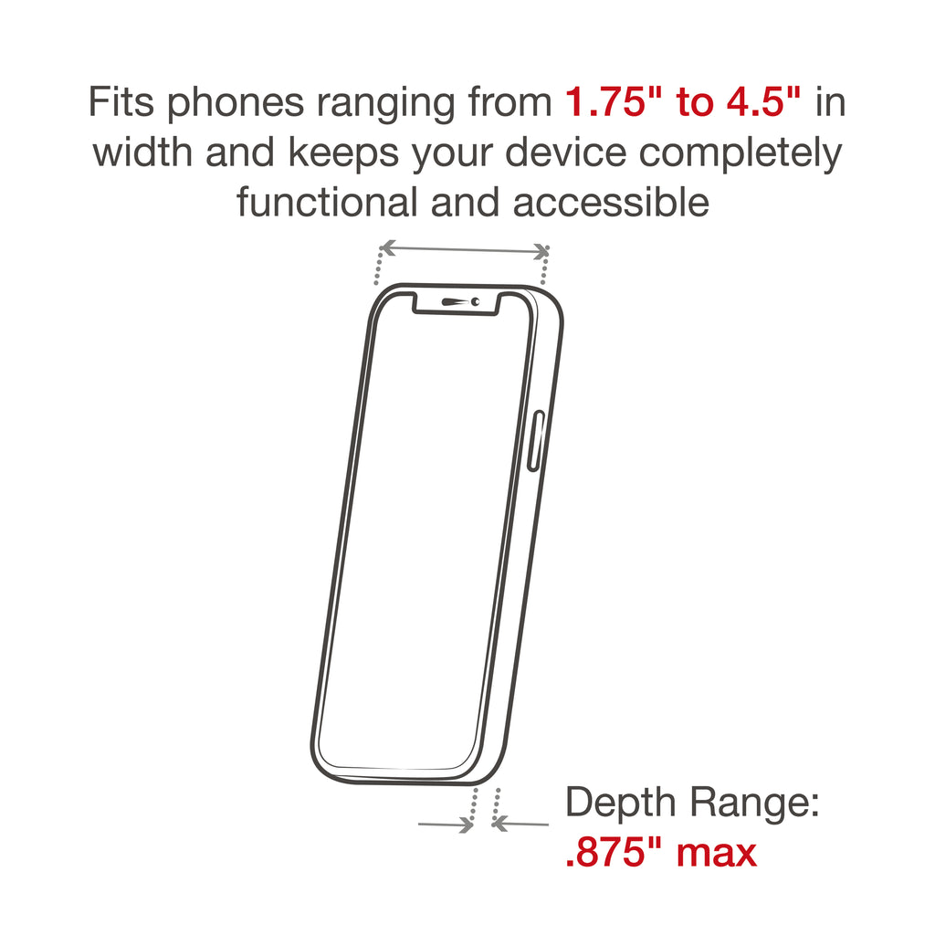 RAM X-Grip® Grote Telefoonhouder met RAM Tough-Strap™ Stuurpen Basis - RAM Mounts RAP-460-UN10U afbeelding 7