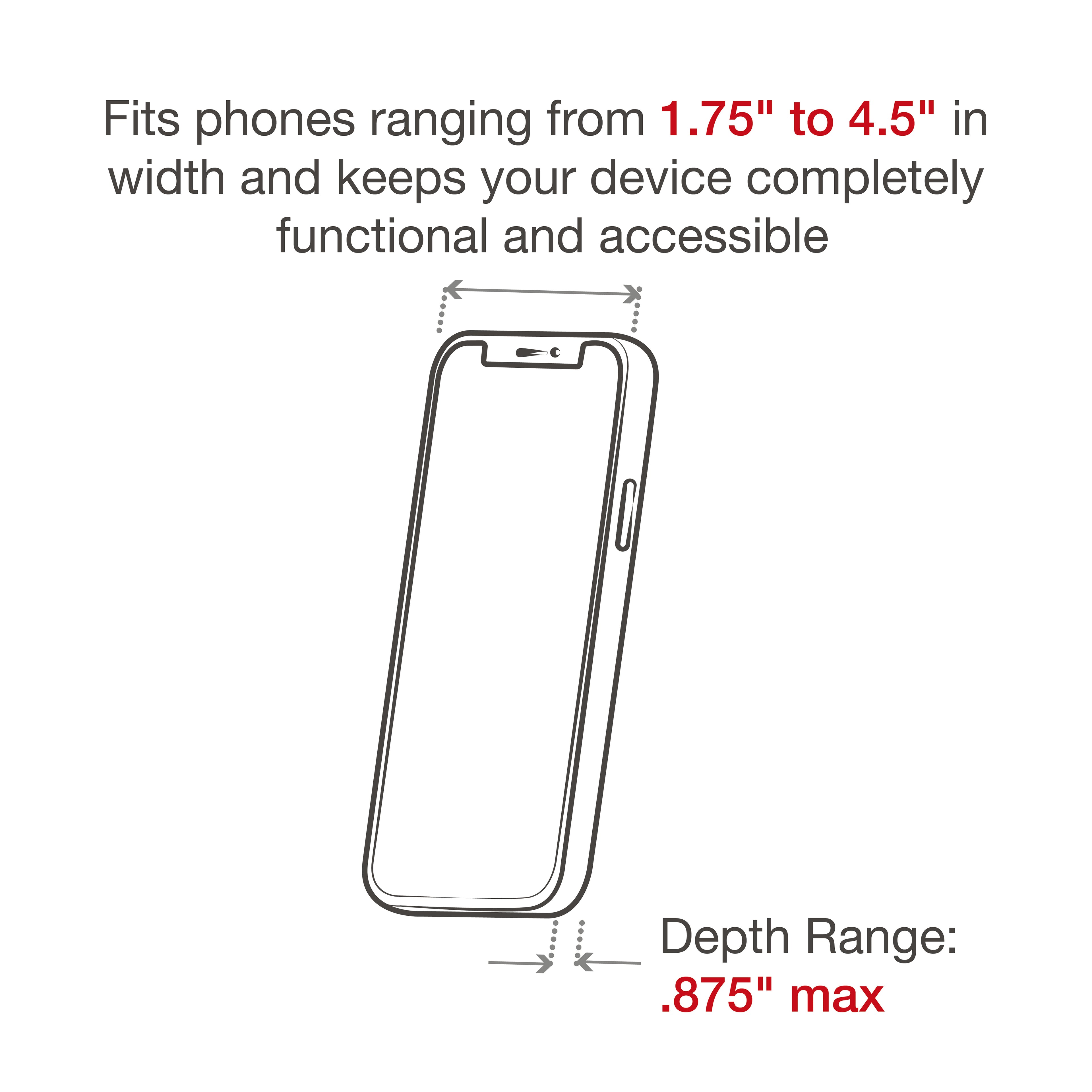 RAM X-Grip® Grote Telefoonhouder met RAM Tough-Strap™ Stuurpen Basis - RAM Mounts RAP-460-UN10U afbeelding 7