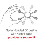 RAM X-Grip® Grote Telefoonhouder met RAM Tough-Strap™ Stuurpen Basis - RAM Mounts RAP-460-UN10U afbeelding 8
