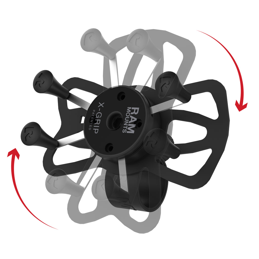RAM X-Grip® Telefoonhouder met RAM Tough-Strap™ Stuurbevestigingsbasis - RAM Mounts RAP-460-UN7U afbeelding 2