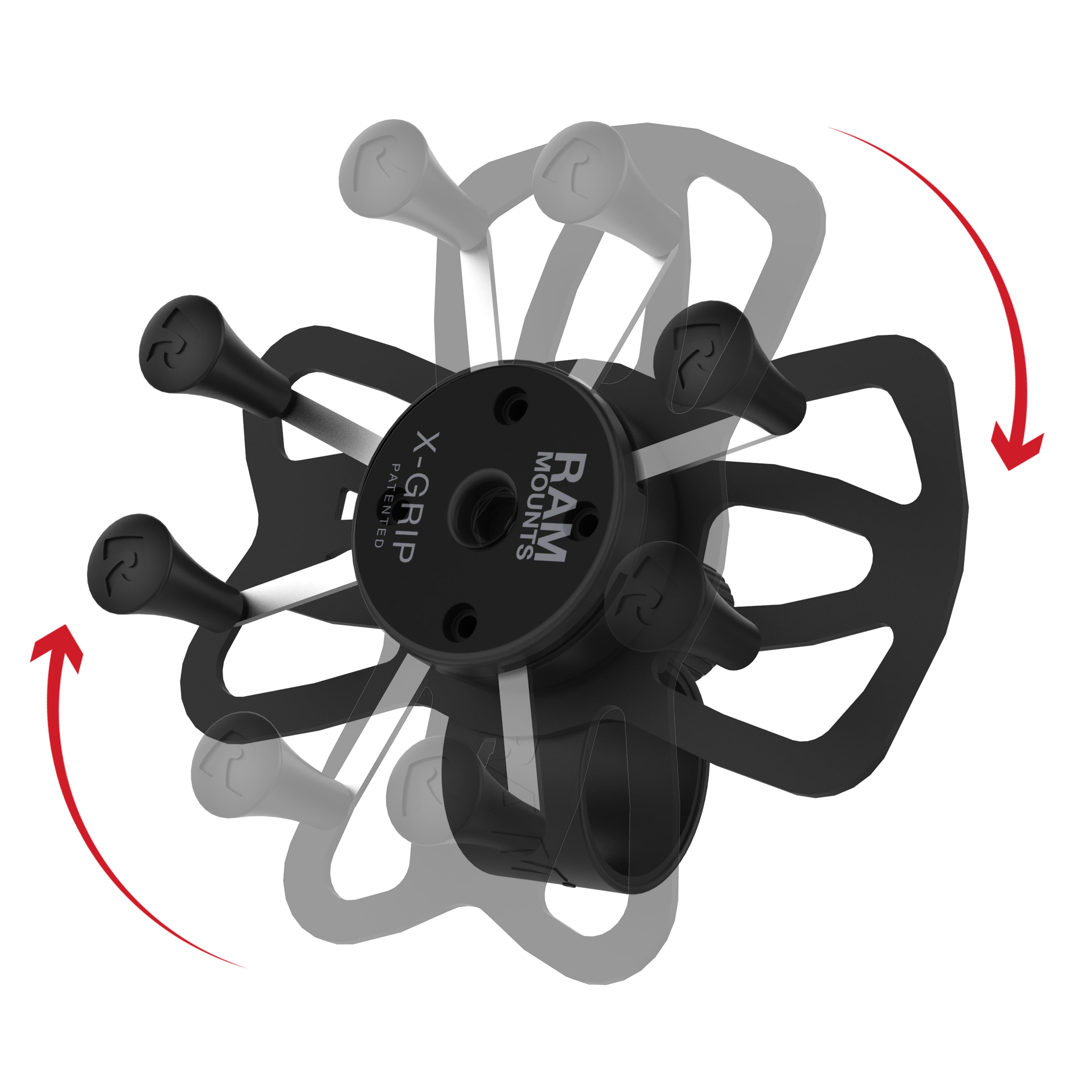 RAM X-Grip® Telefoonhouder met RAM Tough-Strap™ Stuurbevestigingsbasis - RAM Mounts RAP-460-UN7U afbeelding 2