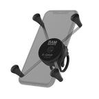 RAM X-Grip grote telefoonbevestiging met laagprofiel zip tie stuurpenbase - RAM Mounts RAP-460Z-UN10U