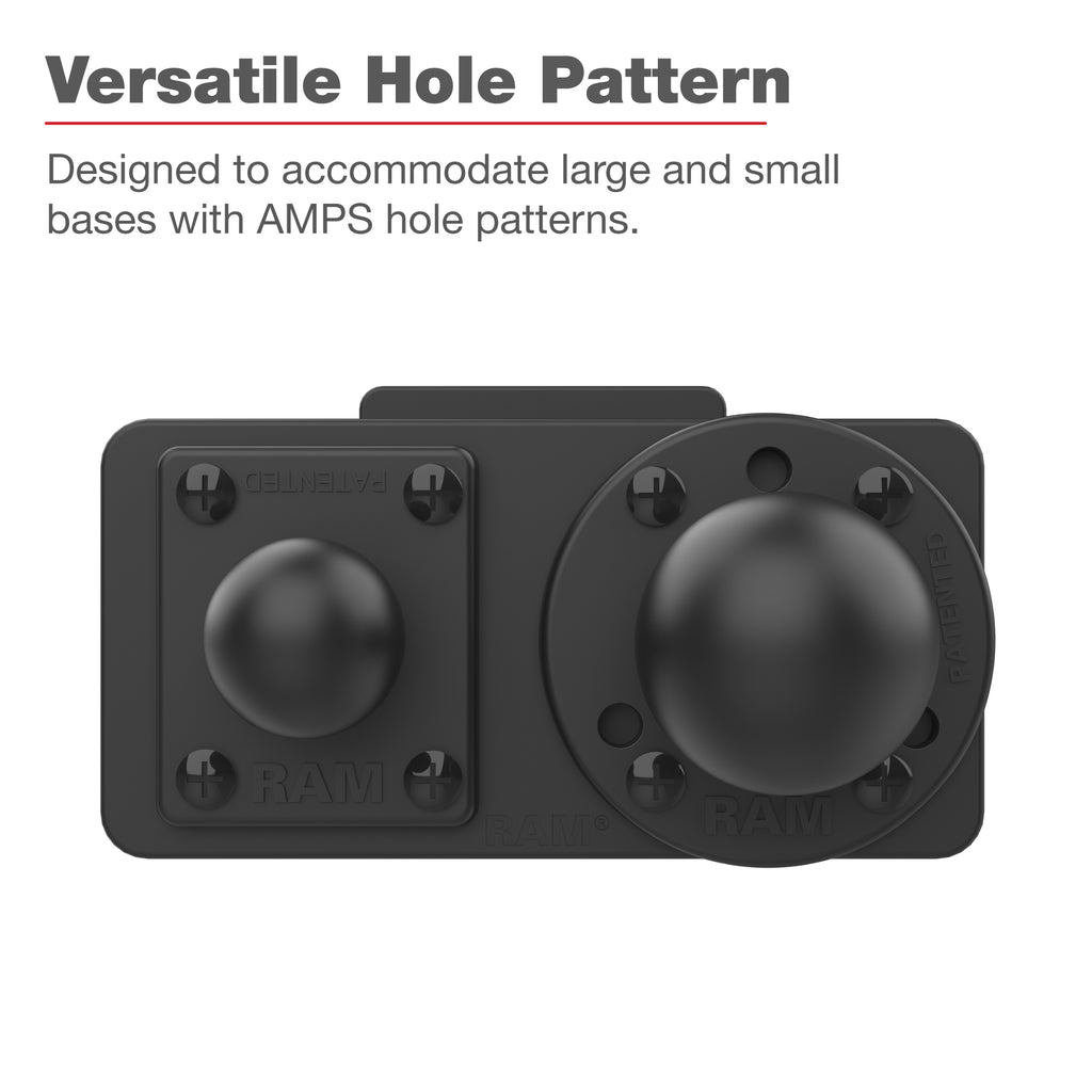 RAM Dashboard Bevestigingsplaat voor '18-26 Freightliner Cascadia - RAM Mounts RAP-467U afbeelding 3