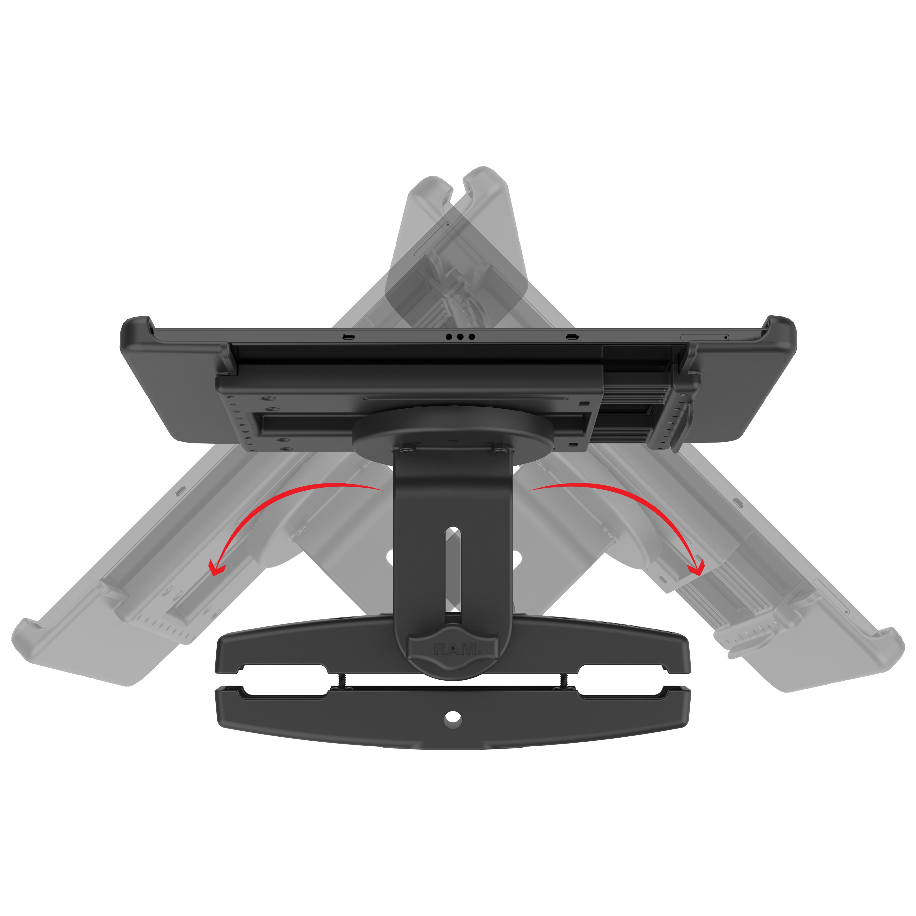 RAM Hoofdsteun Scharnierbevestiging voor Tab-Tite™ Houders - RAM Mounts RAP-469U afbeelding 3
