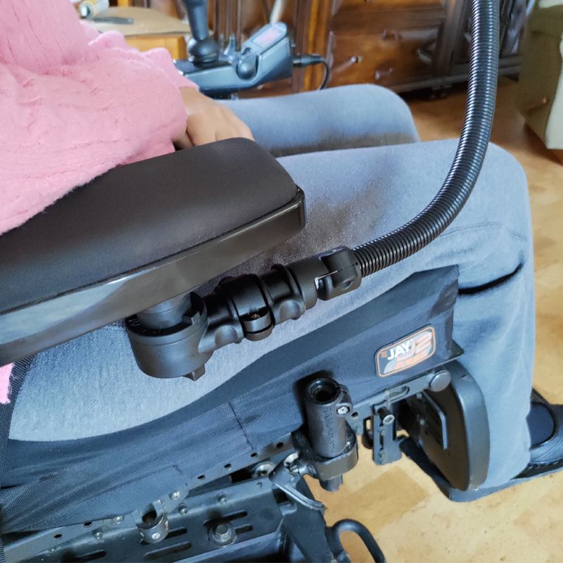 RAM Tablethouder voor rolstoelen met snelkoppeling en zwenkfunctie - RAM Mounts RAP-AAPR-WCT-114P-18-UN9U afbeelding 7