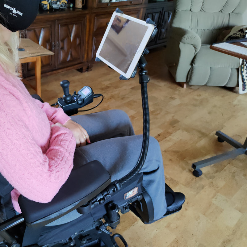 RAM Tablethouder voor rolstoelen met snelkoppeling en zwenkfunctie - RAM Mounts RAP-AAPR-WCT-114P-18-UN9U afbeelding 9