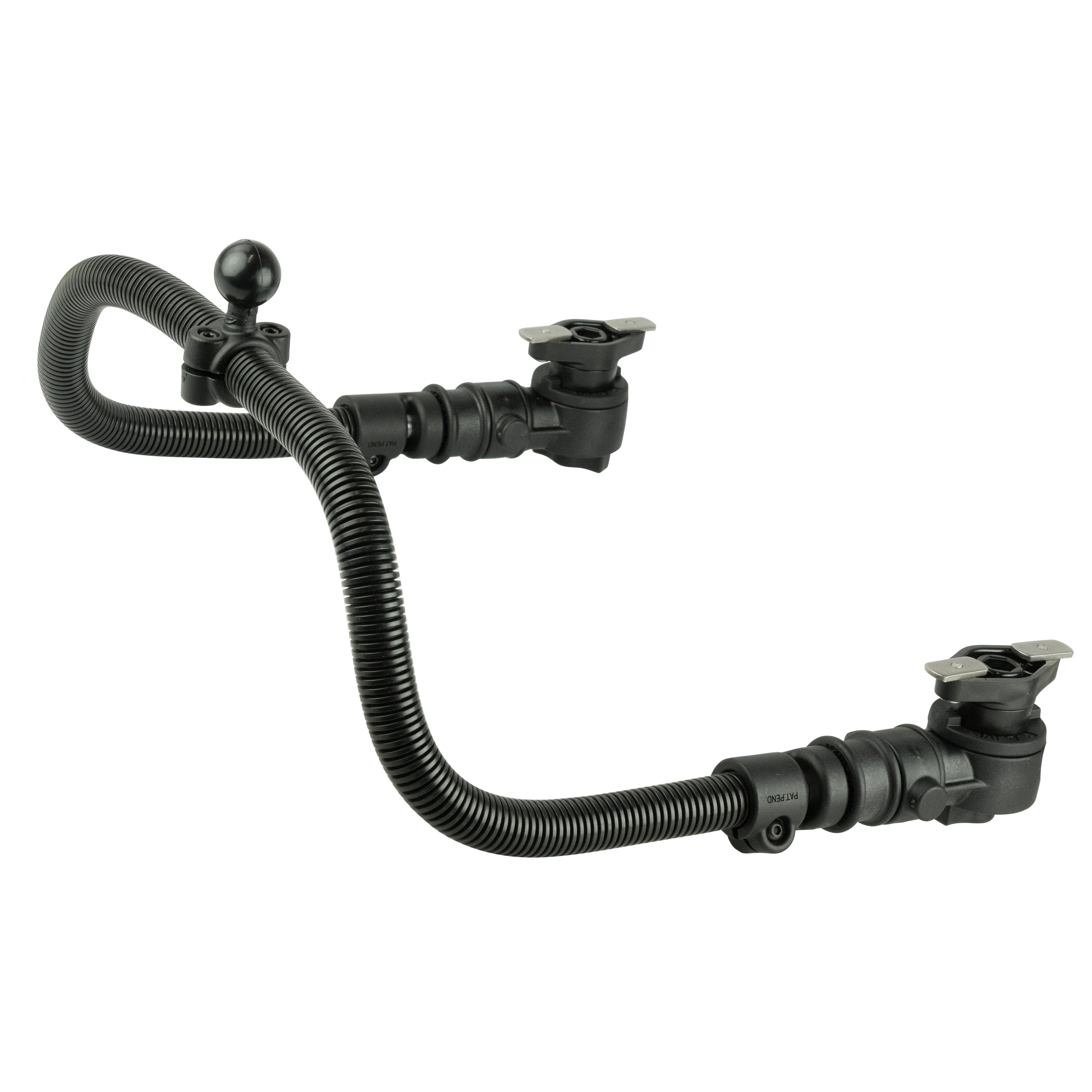 RAM robuuste quick release rolstoel 2 punts base met bal - RAM Mounts RAP-AAPR-WCT-2-30BU