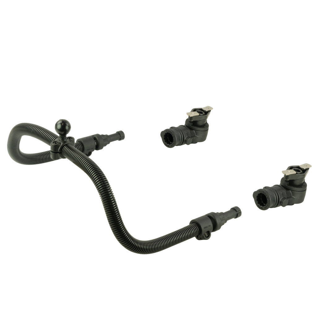 RAM Robuuste Quick Release Rolstoel 2-Punts Base met Bal - RAM Mounts RAP-AAPR-WCT-2-30BU afbeelding 2