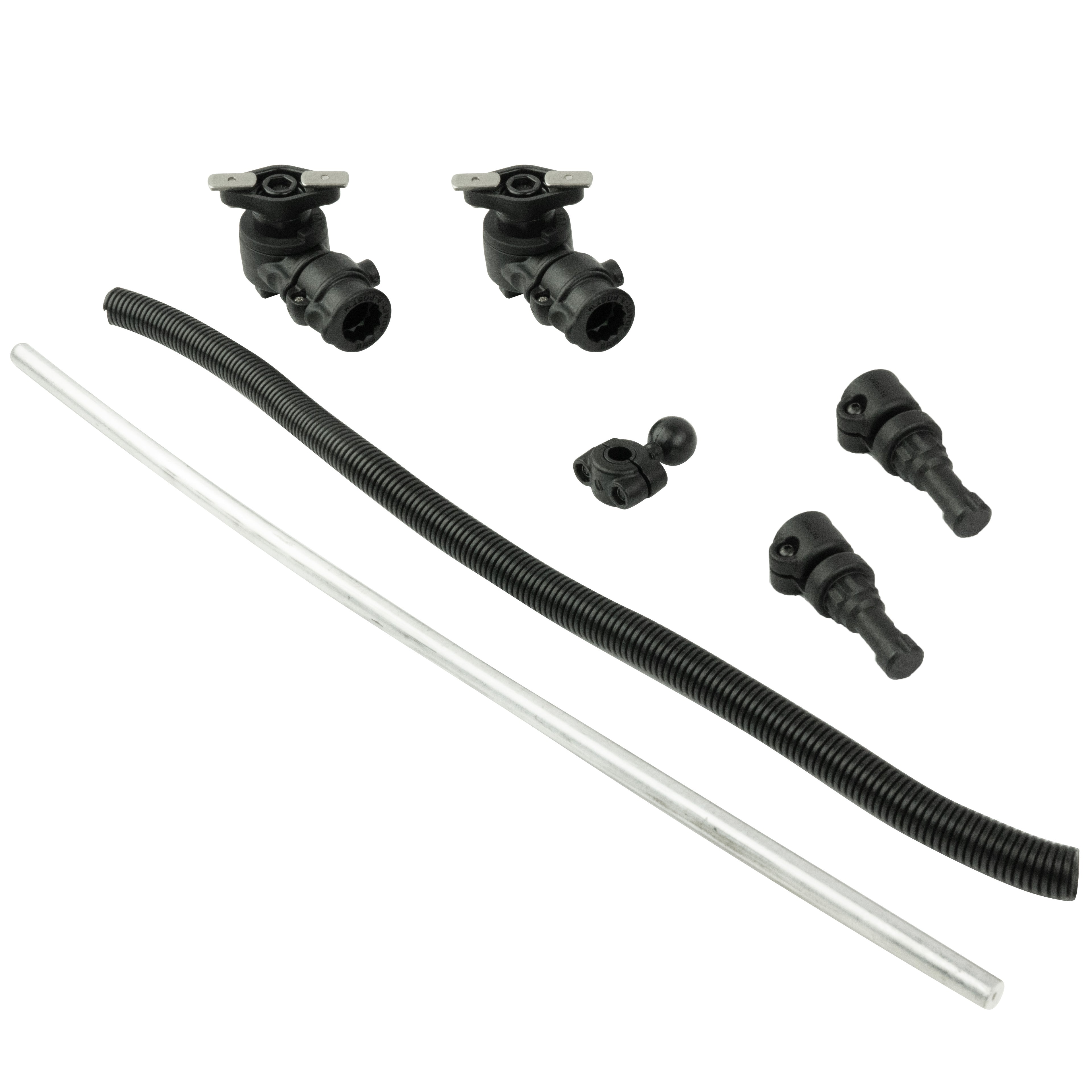 RAM Robuuste Quick Release Rolstoel 2-Punts Base met Bal - RAM Mounts RAP-AAPR-WCT-2-30BU afbeelding 7