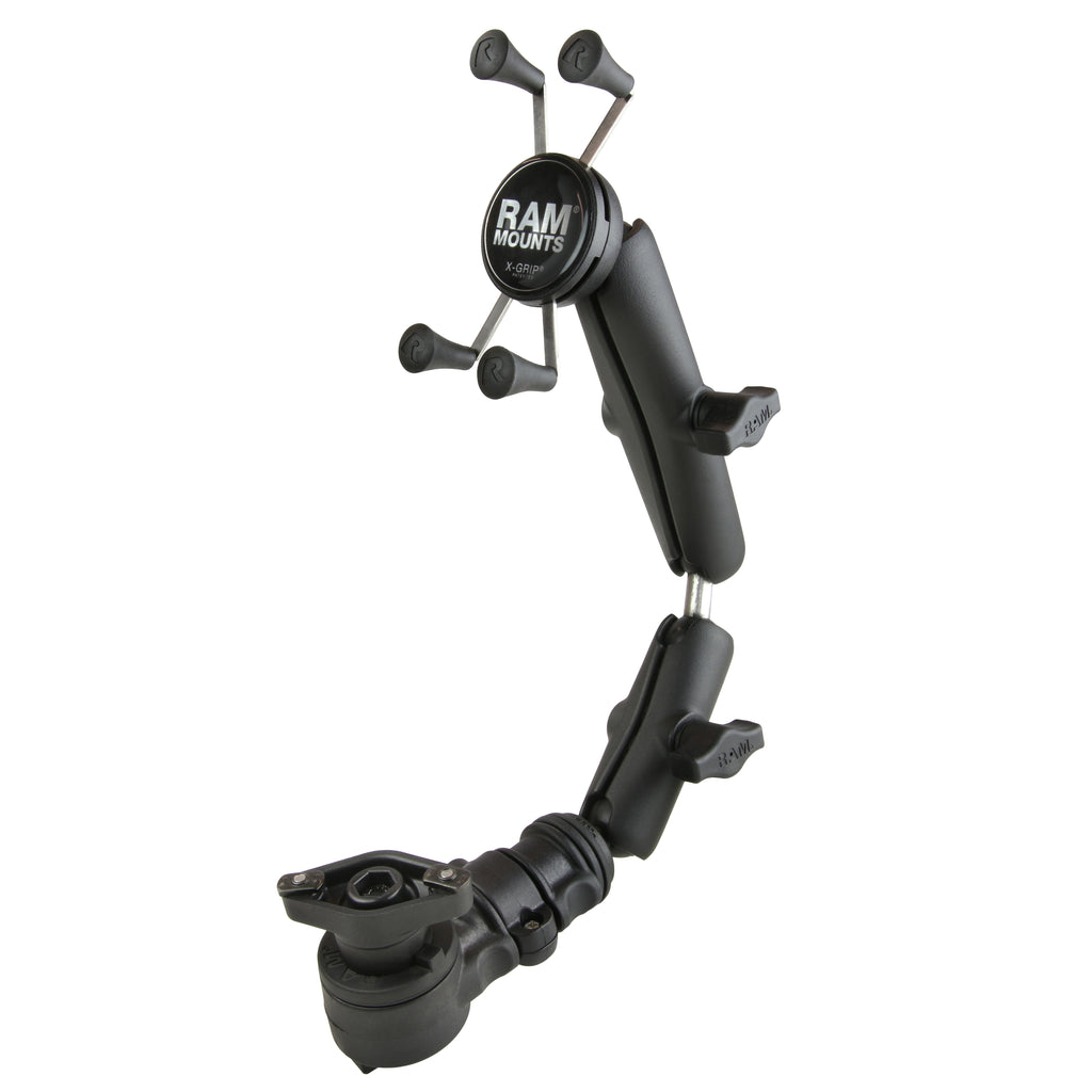 RAM telefoonhouder voor rolstoelarmsteunen met snelle uitgave en zwenkfunctie - RAM Mounts RAP-AAPR-WCT-419-UN7U