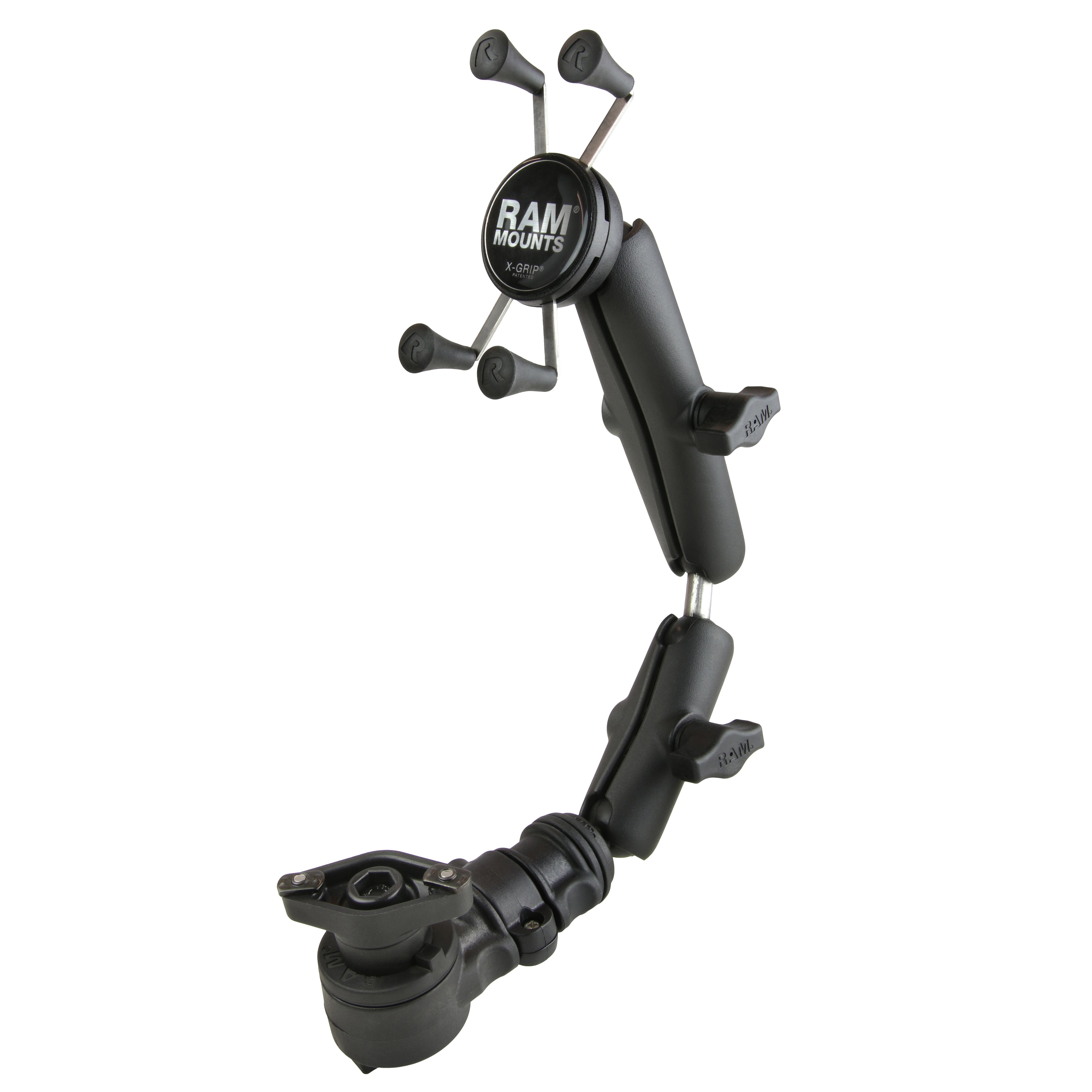 RAM Telefoonhouder voor rolstoelarmsteunen met snelle uitgave en zwenkfunctie - RAM Mounts RAP-AAPR-WCT-419-UN7U afbeelding 1