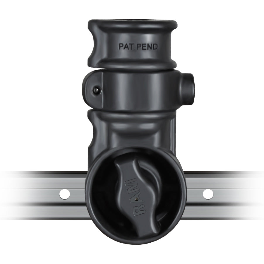 RAM adapt a post verticaal spoortraject basis - RAM Mounts RAP-AAPRU