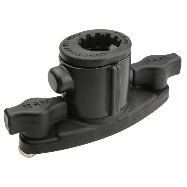 RAM Tube Jr.™ met RAM Universele Adapt-A-Post™ Dual T-Bolt Track Base - RAM Mounts RAP-390-AAPUDT-1U afbeelding 4