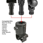 RAM Universele Adapt-A-Post™ voor Hobie H-Rail Adapters - RAM Mounts RAP-AAPUH-1U afbeelding 3