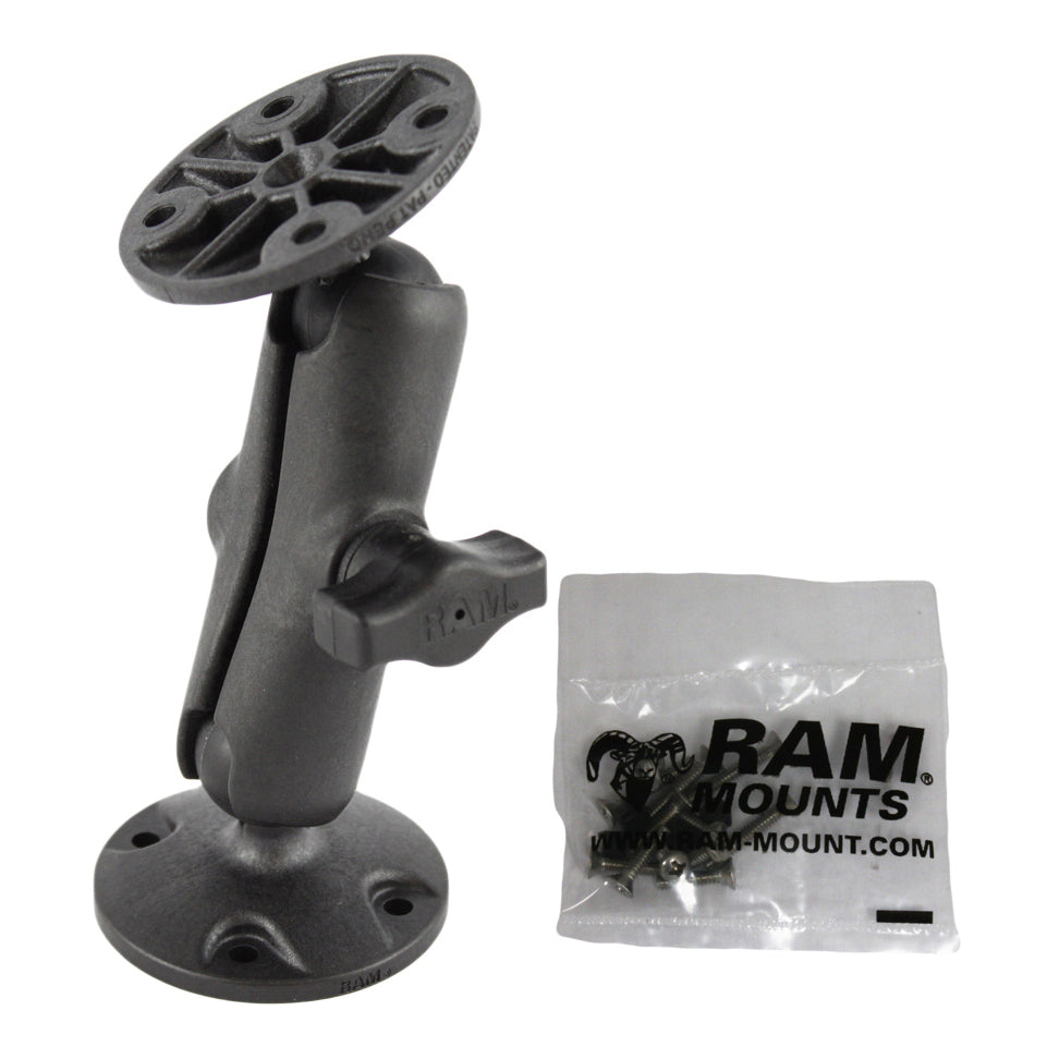 RAM composiet dubbele balbevestiging met hardware voor garmin gpsmap meer - RAM Mounts RAP-B-101-G1U