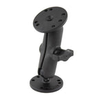 RAM Composiet Dubbele Balbevestiging met Twee Ronde Aluminium Platen - RAM Mounts RAP-B-101-OT1U afbeelding 1