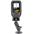 RAM composiet dubbele balbevestiging met hardware voor garmin striker meer - RAM Mounts RAP-B-101U-G4