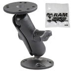 RAM Composiet Dubbele Balbevestiging met Hardware voor Garmin Striker + Meer - RAM Mounts RAP-B-101U-G4 afbeelding 2