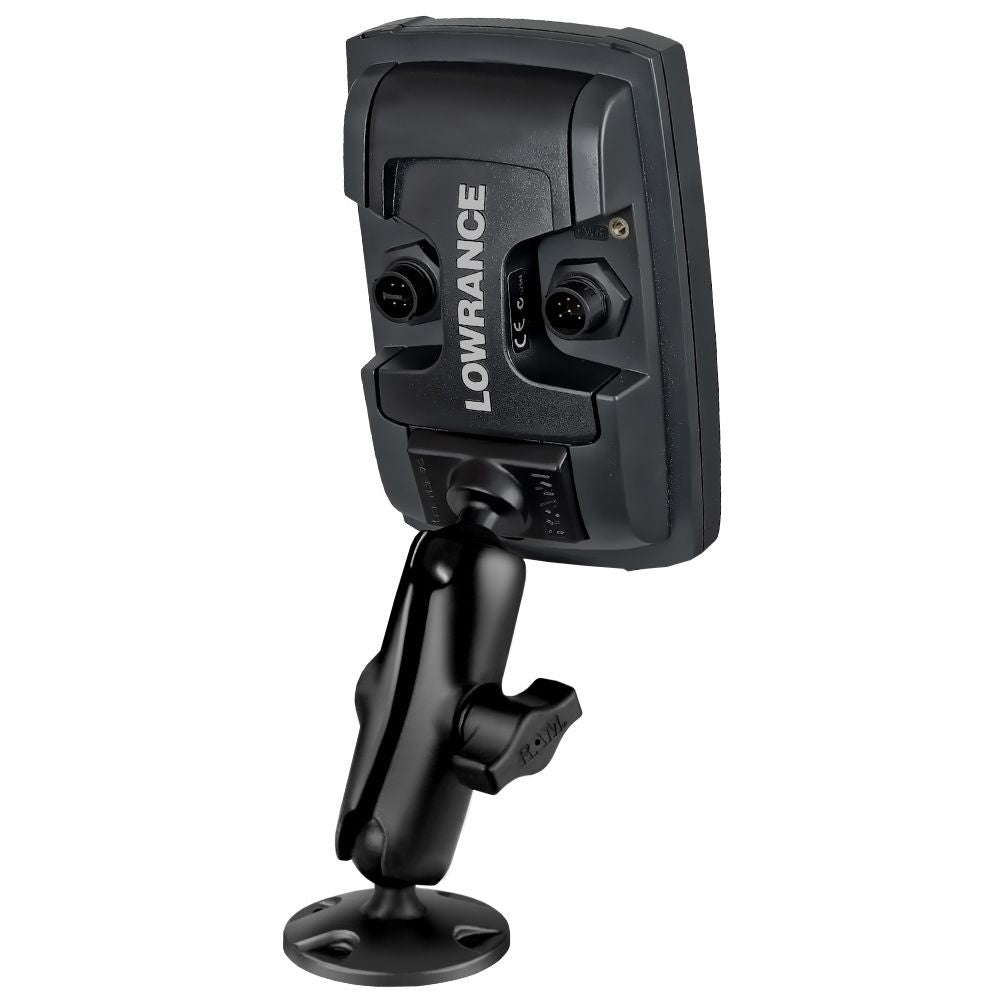 RAM Composite Dubbele Balhouder voor Lowrance Elite-4 & Mark-4 Series - RAM Mounts RAP-B-101U-LO11 afbeelding 3